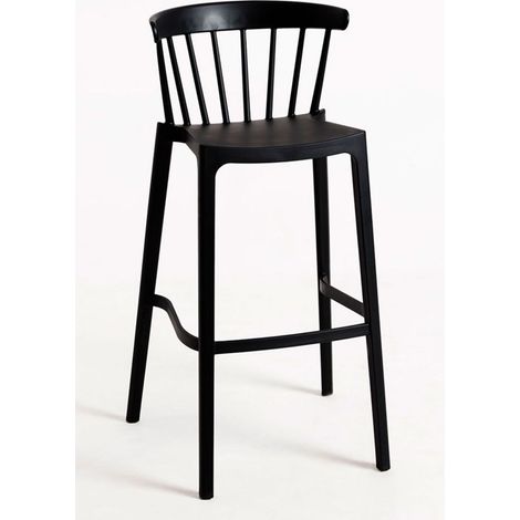 Taburetes Altos - Taburete Moka - Negro (1/5)