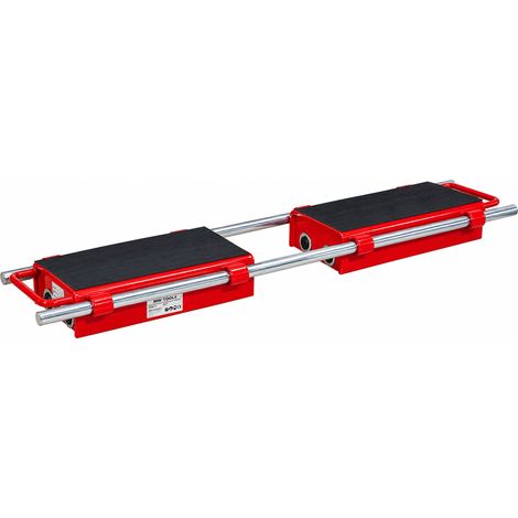 Set de rouleaux de transport 24 tonnes – 2 plateaux à longueur réglable MW Tools SRCA24 (1/5)