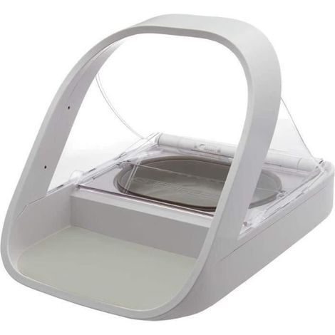 SUREFEED Distributeur de nourriture a puce electronique blanc pour chat et chien - pour croquettes ou alimentation humide (1/5)
