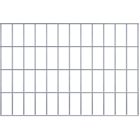 Grille de Gabion à l’unité - Dimensions: 60 cm x 40 cm - mailles de 5 x 10 cm - Made in Germany