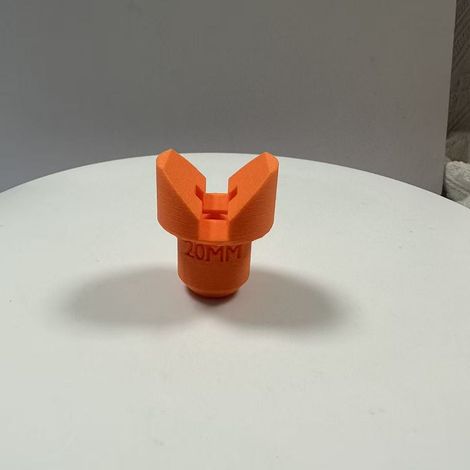 New Heavy-Duty V-Shaped Clamping Pegs 3D Printed Heavy-Duty V-Shaped Clamping Pins 20mm (4-Piece Pack)