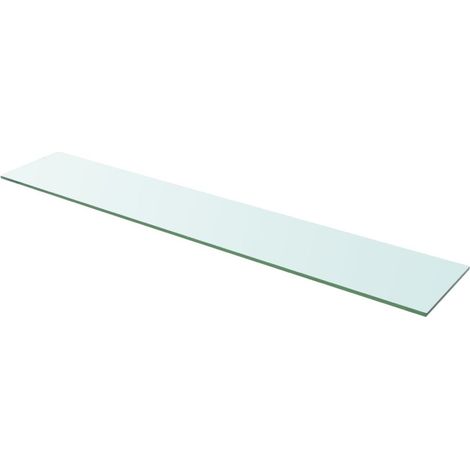 Pannello per mensola in vetro trasparente 110 x 20 cm 2702214/2