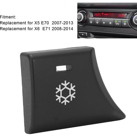 Klimaanlagen-Bedienknopf für BMW X5 E70 (2007–2013) – ABS-Klimaanlagen-Abdeckung (1/5)