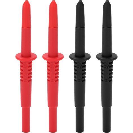 2 jeux de sondes de Test multimètre, sondes de Test à pointe de lanterne en laiton PA, avec fiche banane de 4mm, pour capteurs automobiles (1/5)