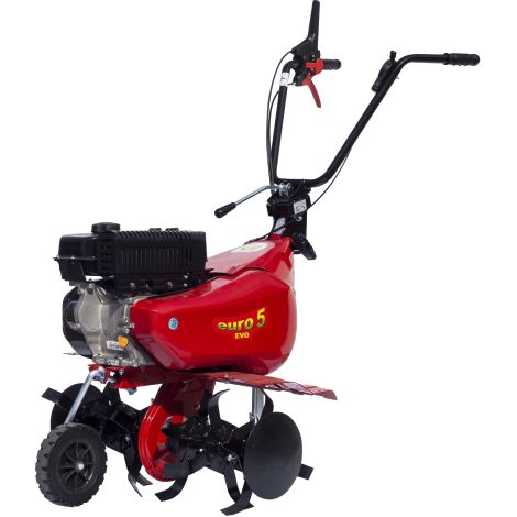 Motobineuse Eurosystems a' quatre temps Euro 5 Evo avec marche arrie're Houe de tracteur 3,5 kW 182 cc largeur de travail 75 cm