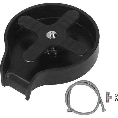 Lave-verre automatique haute pression avec raccord 3/8 (16mm) et valve trois voies pour café - 80cm flexible (1/5)