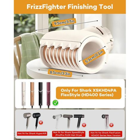 Glättungsaufsatz für Shark XSKHD4PA FlexStyle FrizzFighter, Zubehör für das FlexStyle Styling-System, Styling-Werkzeug (1/5)