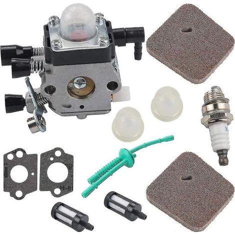 Carburateur HS45 FS38 pour Stihl C1QS97, C1QS186, FS46, FS55, KM55 et FS45 (1/5)