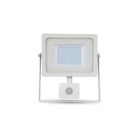 Projecteur led detecteur infrarouge 10w blanc - luminance 5075476