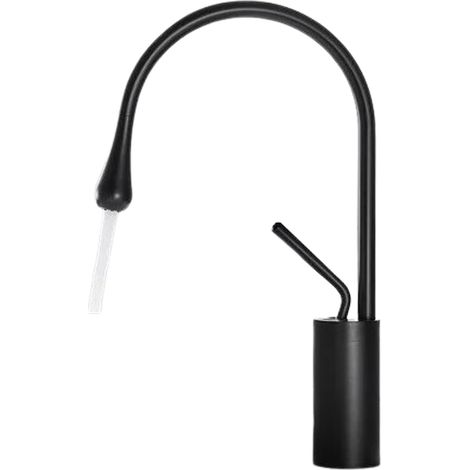 1 Robinet mitigeur, bec pivotant 360°, laiton, cascade, salle de bain (1/5)