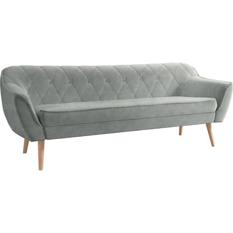 Sofá Glenview 106, Kronos 53, 180x74x75cm, Tapiz, Patas: Madera (1/5)