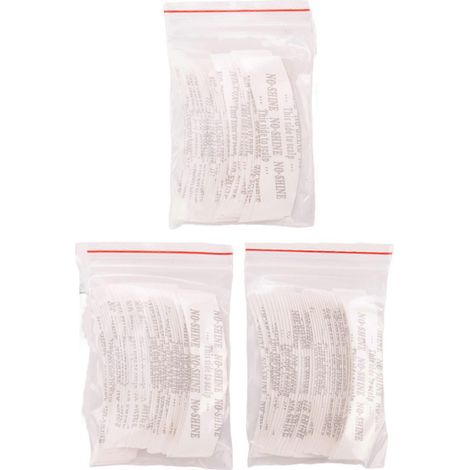 108 bandes adhésives double face No Shine imperméables pour toupets et perruques à dentelle, forme C (1/5)