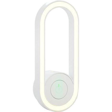 Répulsif à ultrasons anti-moustiques avec lampe LED anti-insectes nocturne, non toxique, attire les mouches des fruits, idéal pour la maison et le bureau. (1/5)