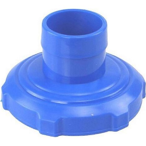 Adaptateur de raccord pour tuyau d'écumoire de piscine, pièce d'entretien bleue (1/5)