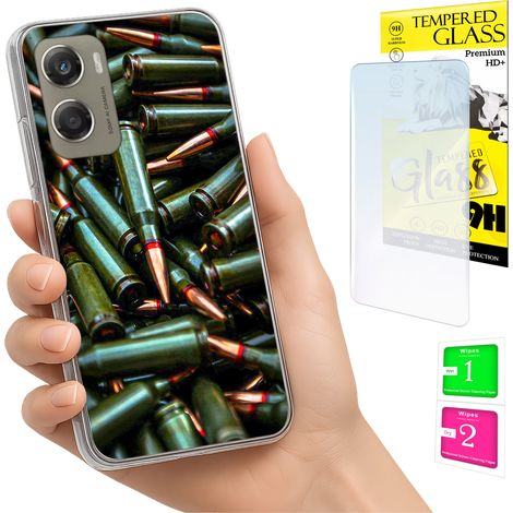 Funda para Motorola Moto G06 / G06 Power, carcasa trasera + cristal (1/5)