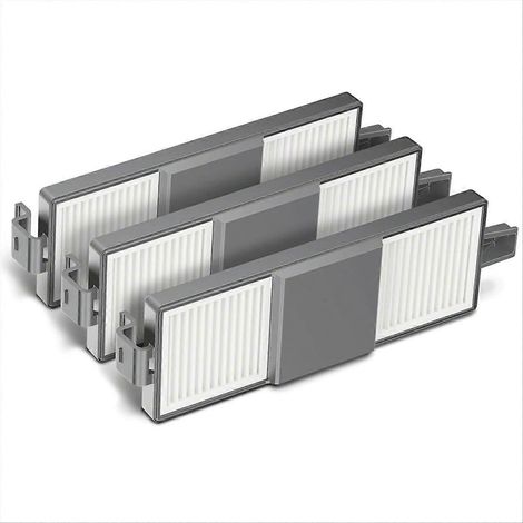 Lot de 3 filtres HEPA pour 205 DustCompactor aspirateur pièces pour aspirateur robot filtres de rechange (1/5)
