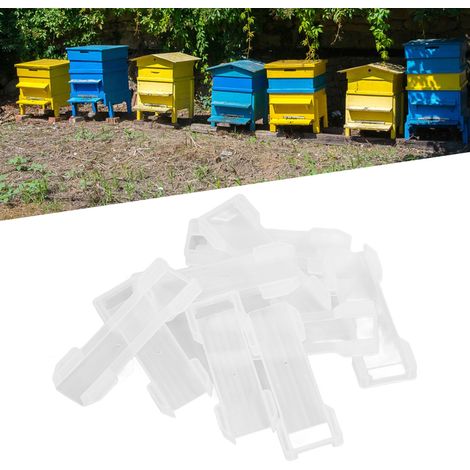 Kunststoff-Rahmenstützen für Bienenstöcke – 30er-Packung, verstellbare und robuste Halterungen für die Imkerei (1/5)