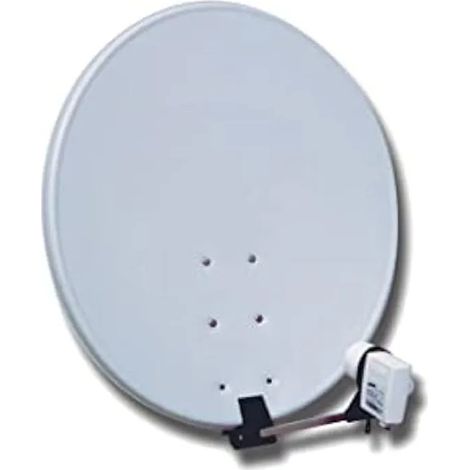 Decodificador fusion satellite dish acero 80 cm universal