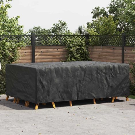 Funda para muebles de exterior Negro 300 x 200 x 90 cm 420D