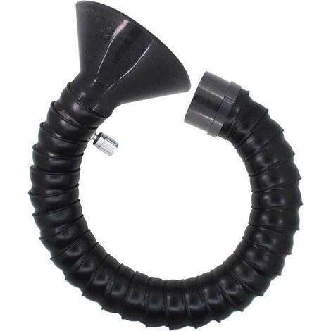 Bras aspiration fumee soudure - diamètre extérieur 50 75 mm - longueur 0,82,5 mm (Diamètre extérieur 75 mm, longueur 1m)-DOU