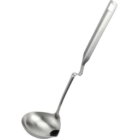 Cuillère à huile en acier inoxydable, passoire, louche à soupe pour pot chaud (1 pièce).-30.5X9CM (1/4)