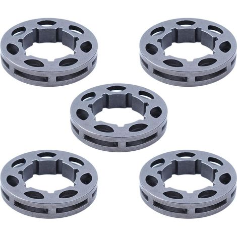 3/8" 7T Couronne de jante pour tronçonneuse Jonsered 2051 2054 2055 450 451 455 49 50, pièce de chaîne, 5 x couronne de jante (1/5)