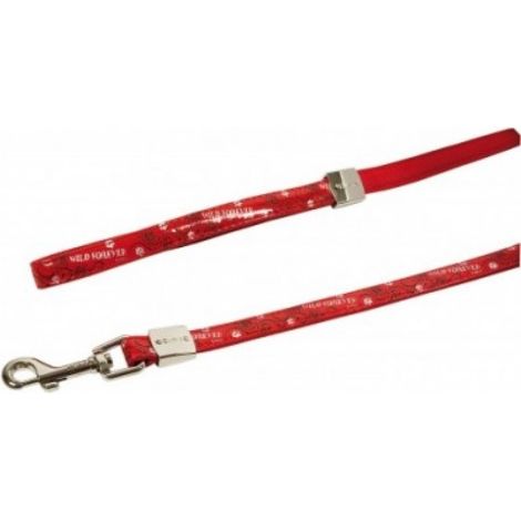CORREA ENVY WILD FOR EVER ROJO 10mm x 120cm