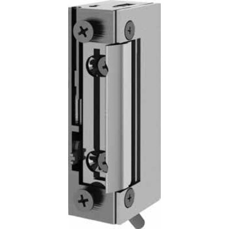 Gâche électrique réversible à encastrer SERIE 118W - 10/24 V - à émission - EFF EFF