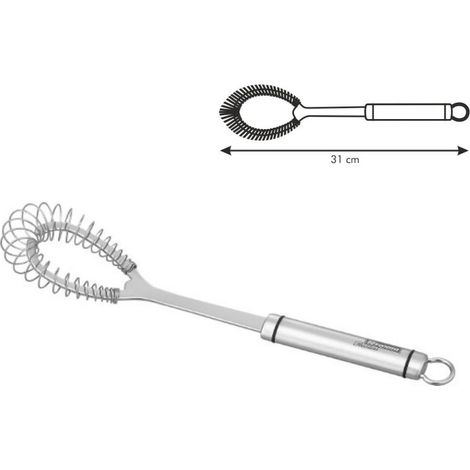 Tescoma President, frusta strainer per filtro cocktail, in acciaio inox