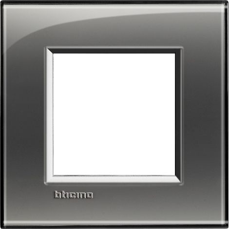 Plaque Livinglight Kristall 2 modules Brouillard BTICINO LNA4802KF (1/3)