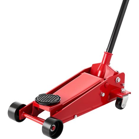Mophorn Cric Idraulico a Carrello 3 Tonnellate a Basso Profilo, Realizzato in Acciaio, con Altezza di Sollevamento Regolabile da 130 a 500 mm, Ideale per Auto Sportive, Berline, SUV e Pick-up (1/5)