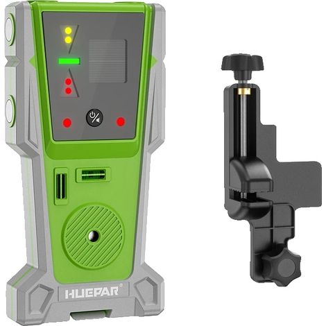 Détecteur de récepteur de niveau laser, visibilité de ligne pulsée, technologie à double lampe, or (1/5)