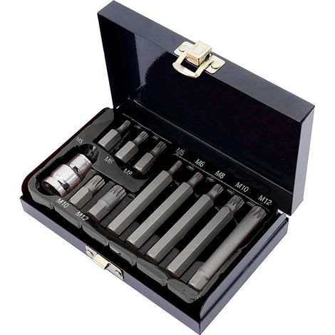 Coffret 11 embouts "multipans" Chrome-vanadium - AUTOBEST