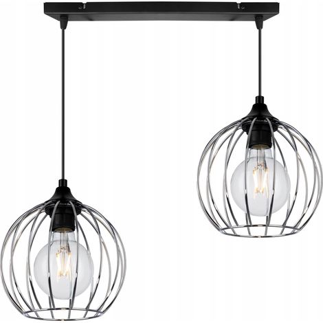 Suspension, plafonnier filaire, chromé, LED (1/5)