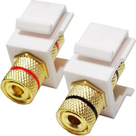 4 bornes de connexion pour fiche banane, 2 paires (1/5)