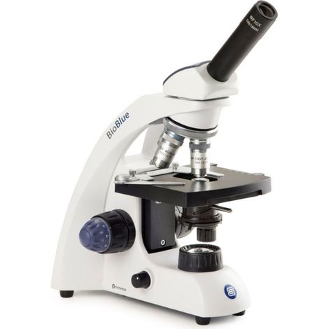 Microscope monoculaire BioBlue - Platine x-y - 4x/10x/40x/100x