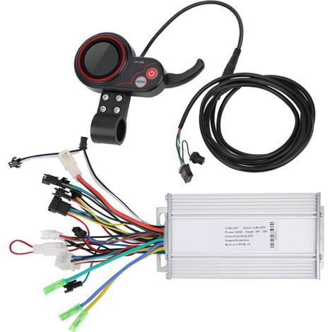 Contrôleur 1500W pour Scooter et VTT Électrique 48V, Écran LCD et Accélérateur Poignée LH100