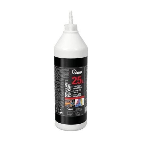 LIQUIDO PASSACAVI 25 VMD - LT. 1- 6 pezzi