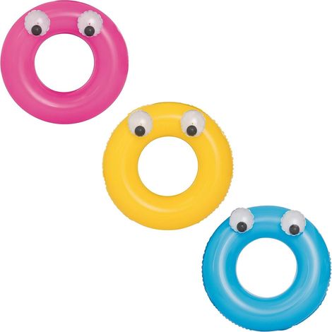 Bouée Enfant Bestway Big Eyes Gonflable 91cm (1/5)