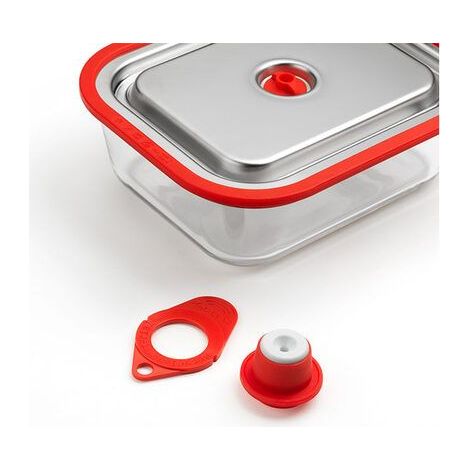 Magic Vac ACO1138 recipiente per cibo Rettangolare Contenitore 1,9 L Trasparente 1 pz (1/5)
