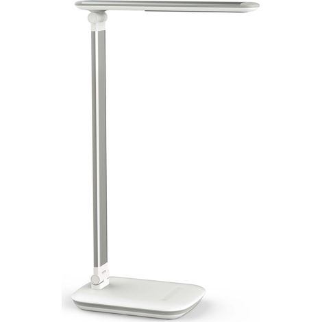 Lampe de Bureau LED Blanche dimmable USB orientable (1/5)