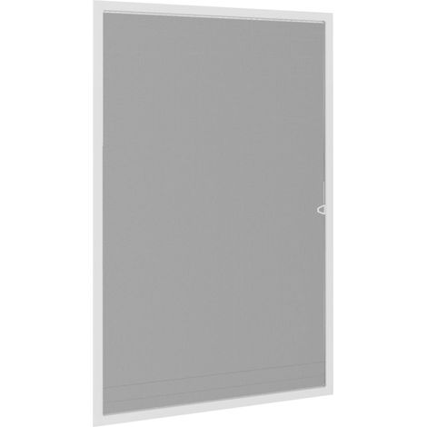 Mückenschutz für Fenster Weiß 90x120 cm