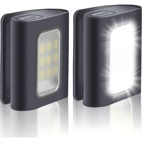 2-teiliges LED-Lauflicht für Nachtläufe – Wiederaufladbare Outdoor-Beleuchtung für Camping, Wandern, Joggen und Abenteuer (1/5)