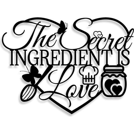 Metal Wall Sign Kitchen Dining Room Wall Decor Housewarming Gift (1/5)