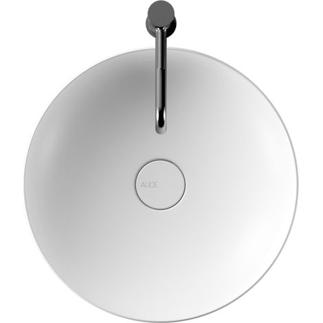 Lavabo Form appoggio salvaspazio diam. 45 tondo in ceramica