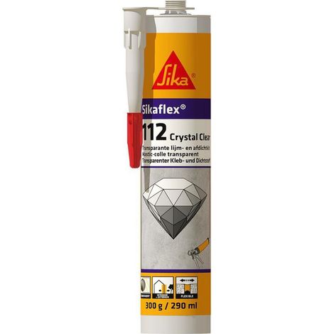 Sikaflex-112 Montage-Dichtungskleber, farblos, 290 ml - MON 112 Klebstoff