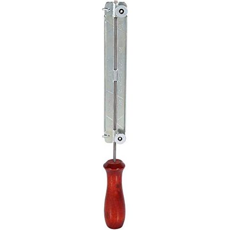 Trousse d affûtage Tronçonneuse Lime Guide Chaîne 4 virgule 0mm 4 virgule 8mm 5 virgule 5mm Poignée Bois jardin (1/5)