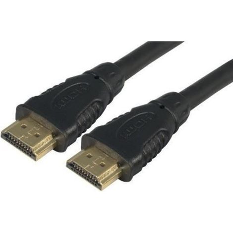 Câble HDMI - - 10m - Mâle/Mâle - Connecteurs HDMI 19 - Couleur Noir
