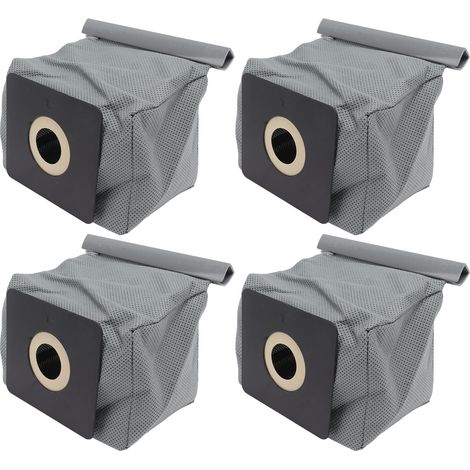 Lot de 4 sacs à poussière pour aspirateur PHILIPS FC8334, FC8336, FC8338, FC8344, FC8347, FC8348, FC8349, FC8188 et FC8189 (1/5)