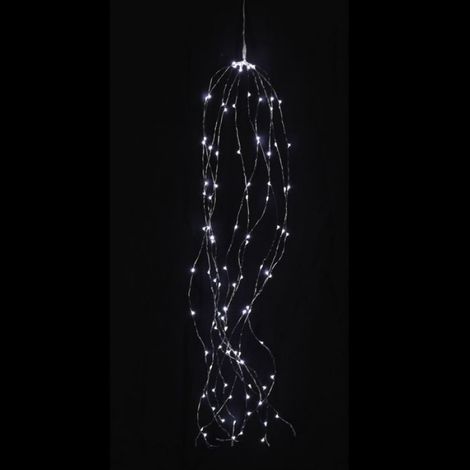 Guirlande spirale 10 blanches Led blanche (1/2)